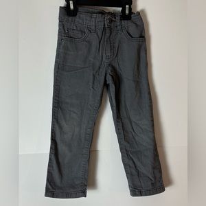 Gray Wrangler Toddler Boy Adjustable Waist Jeans Size 4T